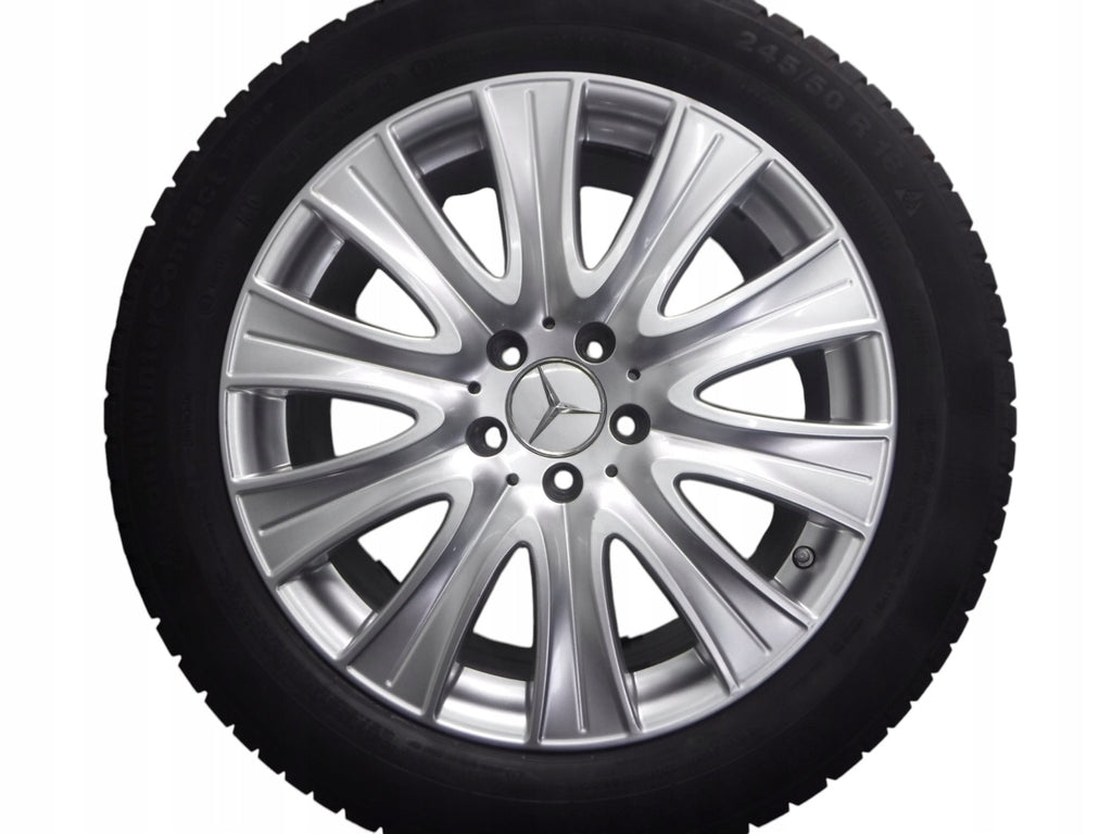 4x Alufelge 18 Zoll 8.0" 5x112 41ET Glanz Silber A2224011902 Mercedes-Benz W222 FEL5302055692ha