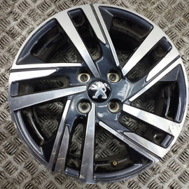 1x Alufelge 16 Zoll 4x108 9829566277 Peugeot 308 Rim Wheel FEL3884297851nt