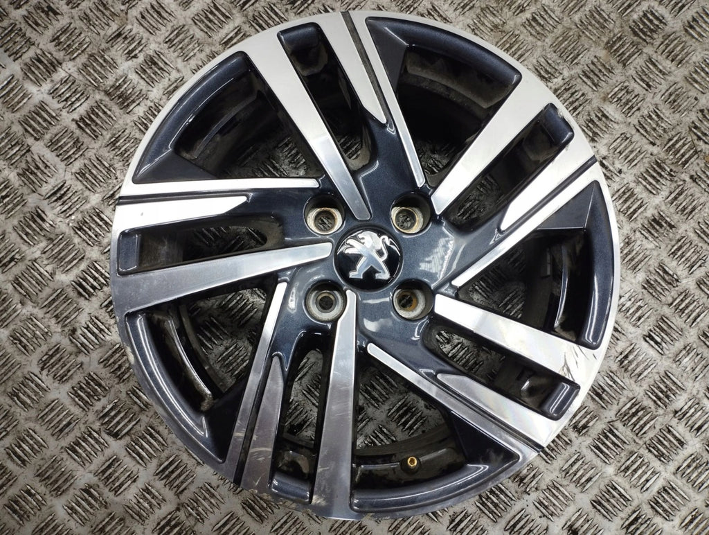 1x Alufelge 16 Zoll 4x108 9829566277 Peugeot 308 Rim Wheel FEL3884297851nt