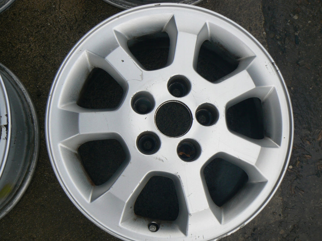 4x Alufelge 15 Zoll 6.0" 5x110 49ET Silber Opel Rim Wheel FEL3816455283vv