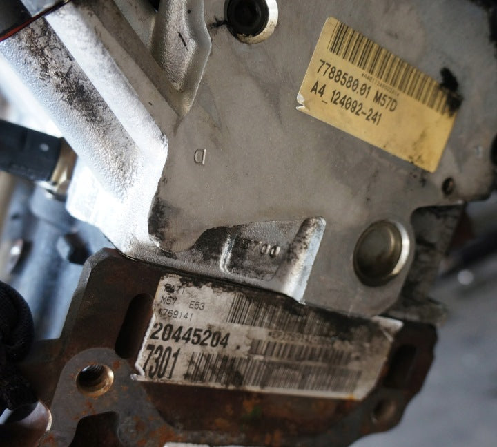 Motor BMW 3 E46 E53 306D1 3.0 231TKm 1999 Diesel Engine Komplett MOT8275441564xi