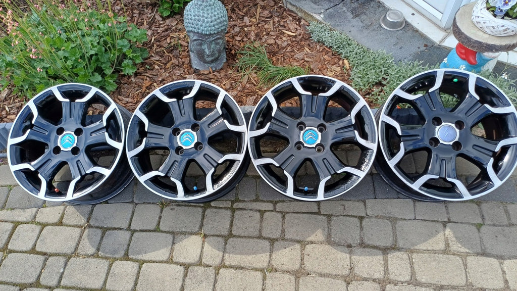 4x Alufelge 17 Zoll 7.0" 4x108 9687754377 Citroën Berlingo Partner Rim Wheel FEL9099578100eq