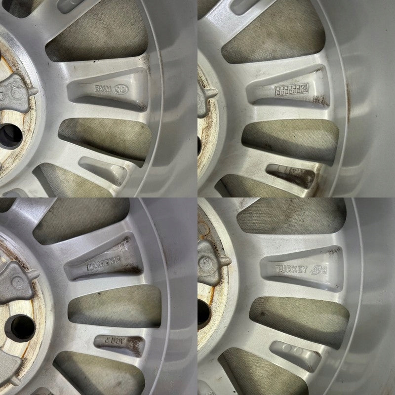 1x Alufelge 16 Zoll 6.5" 5x114.3 45ET Glanz Silber Toyota Yaris Cross Rim Wheel FEL1849480629dr