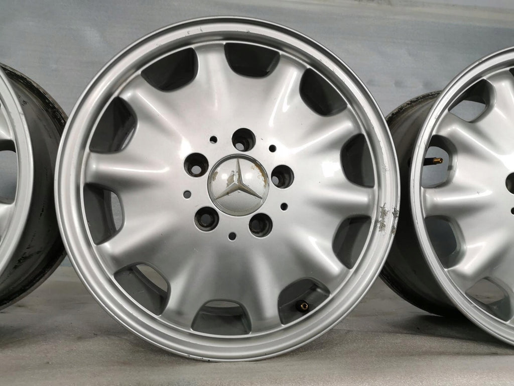 4x Alufelge 15 Zoll 7.0" 5x112 37ET 2104010102 Mercedes-Benz W124 W203 Rim Wheel