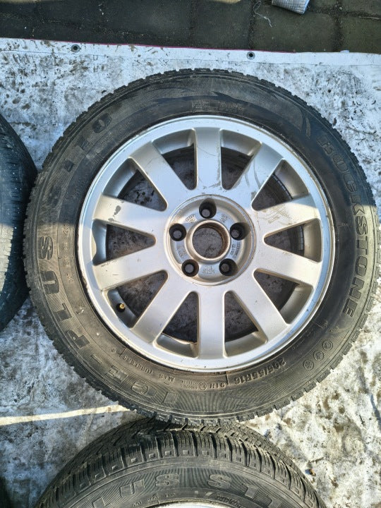 4x Alufelge 16 Zoll 6.0" 5x110 Audi Rim Wheel FEL1461215961ly