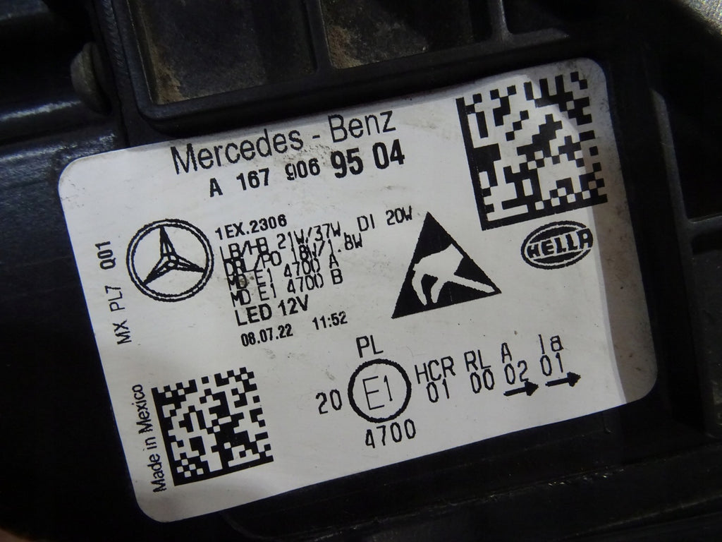 Frontscheinwerfer Mercedes-Benz Gle A1679069504 LED Links Scheinwerfer Headlight