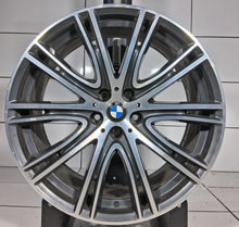 Laden Sie das Bild in den Galerie-Viewer, 1x Alufelge 20 Zoll 8.0" 5x112 30ET Glanz Grau 8053501 BMW G31 G30 Rim Wheel FEL3127634354nb