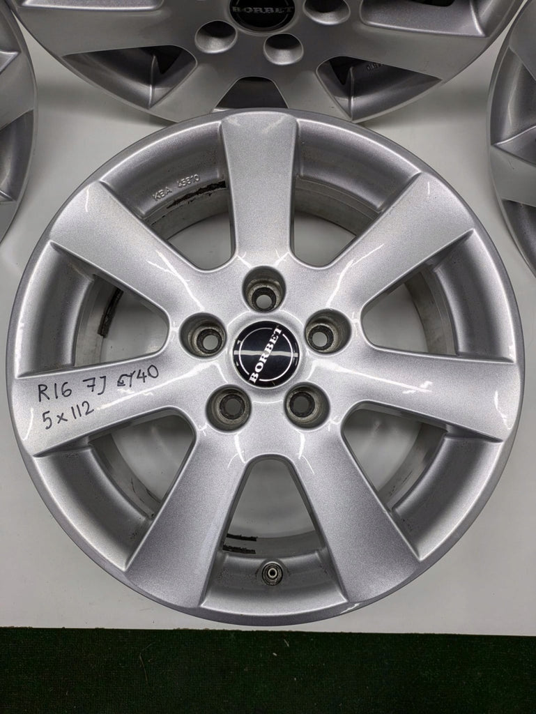 4x Alufelge 16 Zoll 7.0" 5x112 40ET CMA46776 Audi Rim Wheel FEL1633647046no