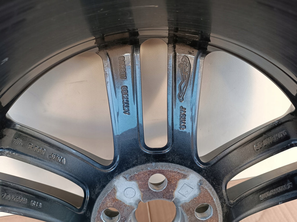 1x Alufelge 18 Zoll 7.5" 5x108 46ET GX7M-1007-DB Jaguar Rim Wheel FEL7468465155ef