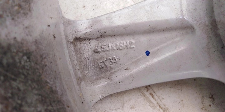 4x Alufelge 16 Zoll 6.5" 5x112 33ET KBA50920 VW Touran Rim Wheel FEL7221446379gq