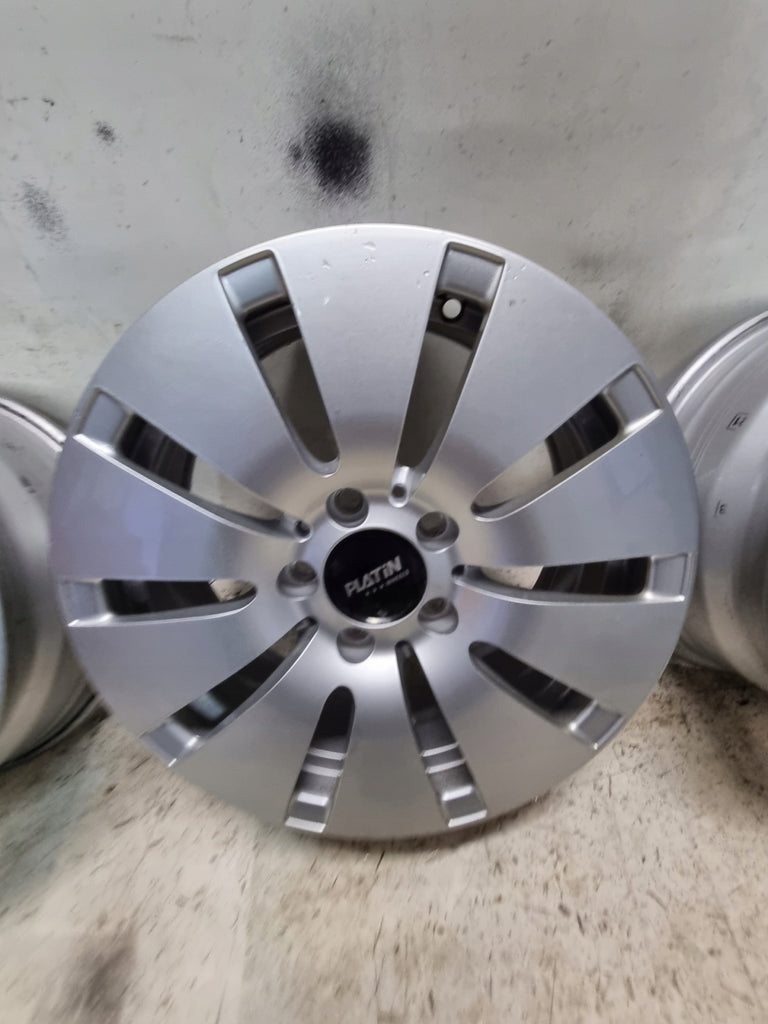 4x Alufelge 16 Zoll 6.5" 5x112 38ET Silber Mercedes-Benz A205 Rim Wheel FEL6679366781jd