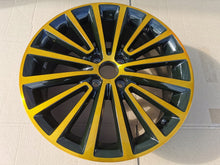 Load image into Gallery viewer, 1x Alufelge 17 Zoll 6.5" 4x100 43ET Glanz Schwarz 1S0601025N VW Saj Rim Wheel FEL5001290827qj