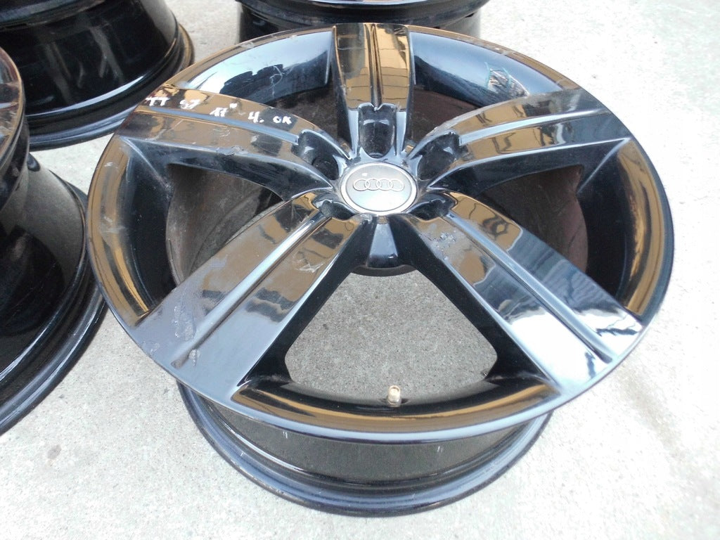 4x Alufelge 17 Zoll 8.0" 5x112 47ET Glanz 8J0601025C Audi A4 B7 Rim Wheel FEL4623063674cq