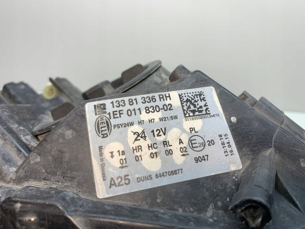 Frontscheinwerfer Opel Corsa A E 1EF011830 Rechts Scheinwerfer Headlight SCH7981799041rx