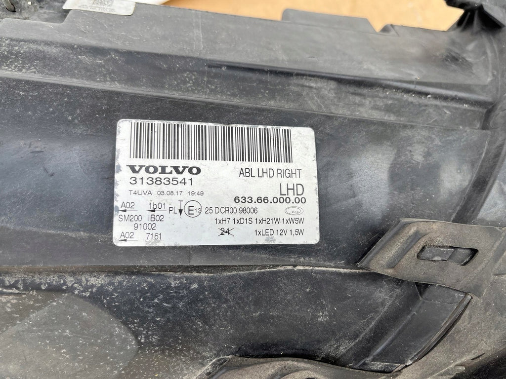 Frontscheinwerfer Volvo Xc70 31383541- Rechts Scheinwerfer Headlight