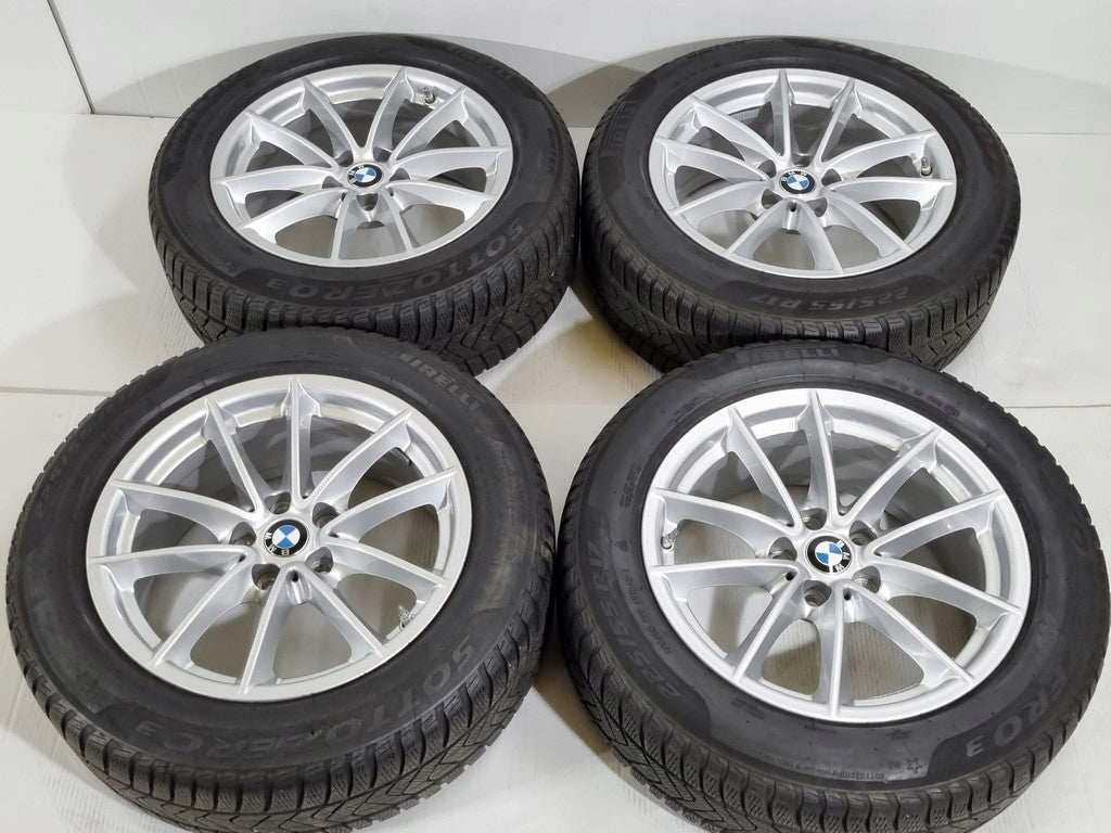 4x Alufelge 17 Zoll 7.5" 5x112 27ET Glanz Silber 6868217 BMW 5 G30 6 G32 7 G11 FEL9875102469ub