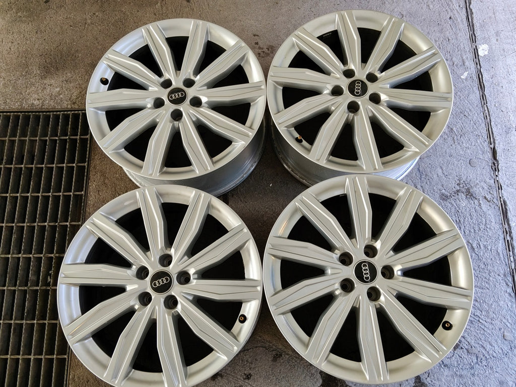 4x Alufelge 19 Zoll 8.0" 5x112 39ET Glanz Silber 4K0601025M Audi Rim Wheel FEL6936746622qf