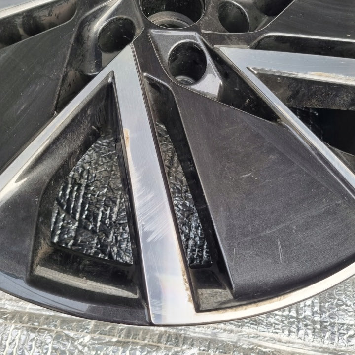 1x Alufelge 19 Zoll 8.0" 5x112 45ET Glanz Schwarz 3V0601025BA Skoda Superb FEL4618722827bt