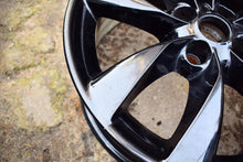 Laden Sie das Bild in den Galerie-Viewer, 1x Alufelge 16 Zoll 6.5&quot; 4x100 40ET Glanz Schwarz OP072 Opel Corsa E D Rim Wheel