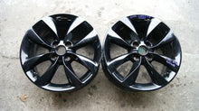 Load image into Gallery viewer, 1x Alufelge 16 Zoll 6.5" 4x100 40ET Glanz Schwarz OPO72 Opel Corsa D Rim Wheel FEL8887765099wi