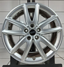 Laden Sie das Bild in den Galerie-Viewer, 1x Alufelge 18 Zoll 8.0" 5x112 54ET Glanz Silber 6887612 Mini F54 Rim Wheel FEL7858134970fb