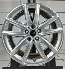 Load image into Gallery viewer, 1x Alufelge 18 Zoll 8.0" 5x112 54ET Glanz Silber 6887612 Mini F54 Rim Wheel FEL7858134970fb