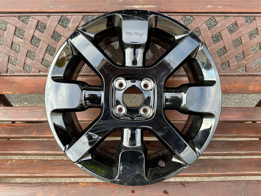 1x Alufelge 17 Zoll 6.5" 4x108 19ET Glanz Schwarz 9800494077 Citroën C4 Cactus FEL8313808697rm