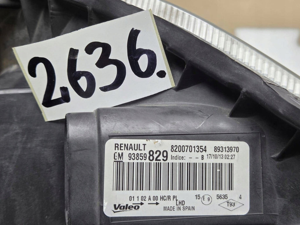 Frontscheinwerfer Nissan Primastar Vivaro Trafic 8200701354 Links Headlight SCH6425418385uy