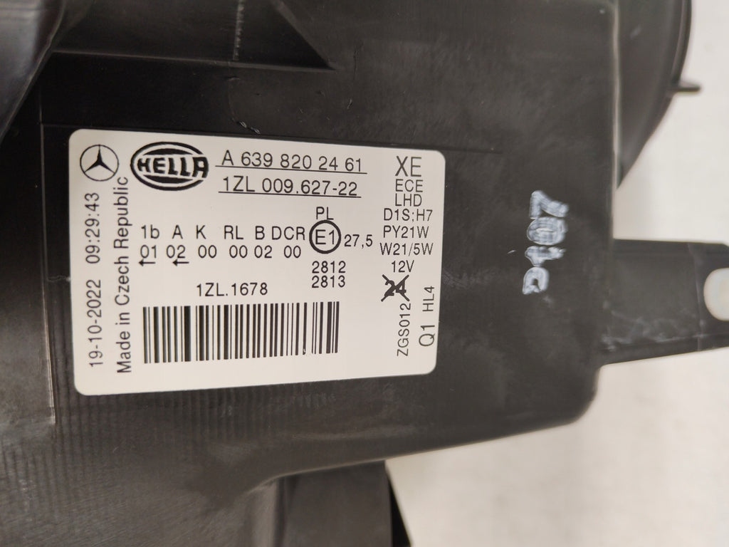 Frontscheinwerfer Mercedes-Benz Viano W639 Vito A6398202461 LED Rechts Headlight