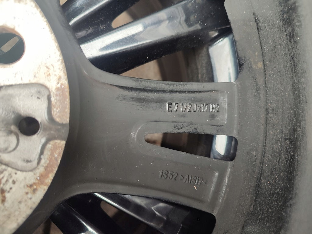 4x Alufelge 17 Zoll 7.5" 5x112 Schwarz BMW F39 X1 F48 Rim Wheel FEL8087745572zu