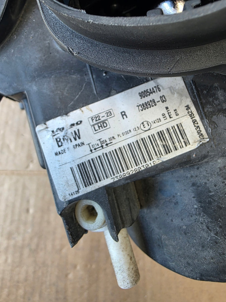 Frontscheinwerfer BMW 2 F22 F23 7388928 Xenon Rechts Scheinwerfer Headlight SCH9416377248ce