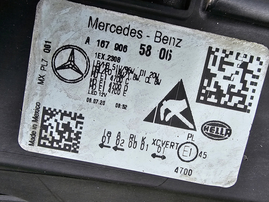 Frontscheinwerfer Mercedes-Benz Gle A1679065806 Full LED Rechts Headlight SCH5521544380fo