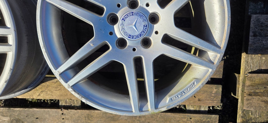1x Alufelge 17 Zoll 8.5" 5x112 A2044014602 Mercedes-Benz W204 Rim Wheel FEL2259502009gu