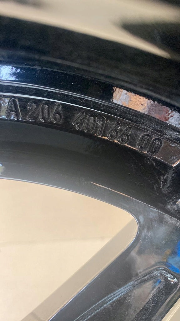 1x Alufelge 18 Zoll 9.0" 5x112 58ET Glanz Schwarz A2064016600 Mercedes-Benz W206 FEL9530925669df