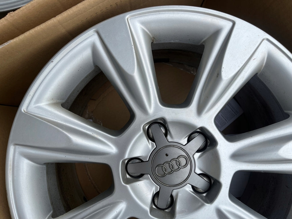 4x Alufelge 17 Zoll 8.0" 5x112 26ET Glanz Silber 8K0601025BL Audi A5 A6 FEL3803625720jj