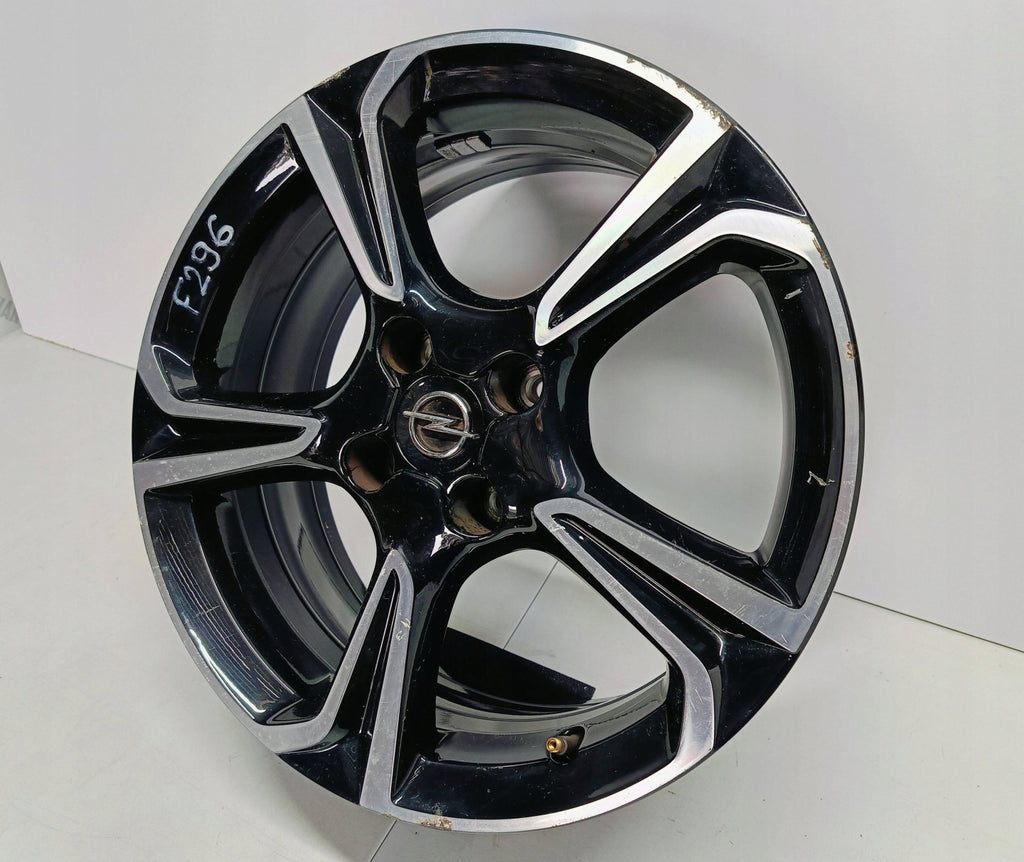 1x Alufelge 17 Zoll 7.0" 4x108 38ET Glanz Schwarz 39182183 Opel Corsa F FEL9033540599od