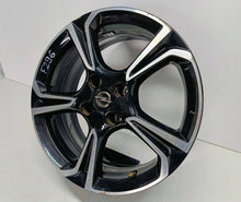 Load image into Gallery viewer, 1x Alufelge 17 Zoll 7.0" 4x108 38ET Glanz Schwarz 39182183 Opel Corsa F FEL9033540599od
