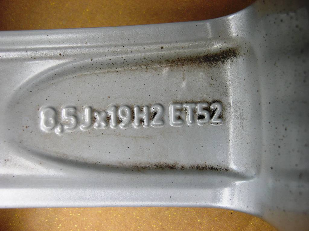 1x Alufelge 19 Zoll 8.5" 5x112 52ET A2044012102 Mercedes-Benz X204 Rim Wheel FEL9078216146zg