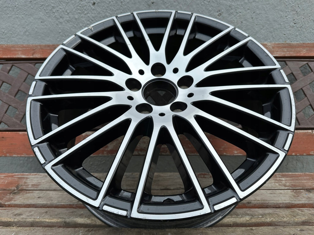 1x Alufelge 18 Zoll 7.5" 5x112 40ET Glanz Schwarz A2064014900 Mercedes-Benz W206 FEL9990167512jy