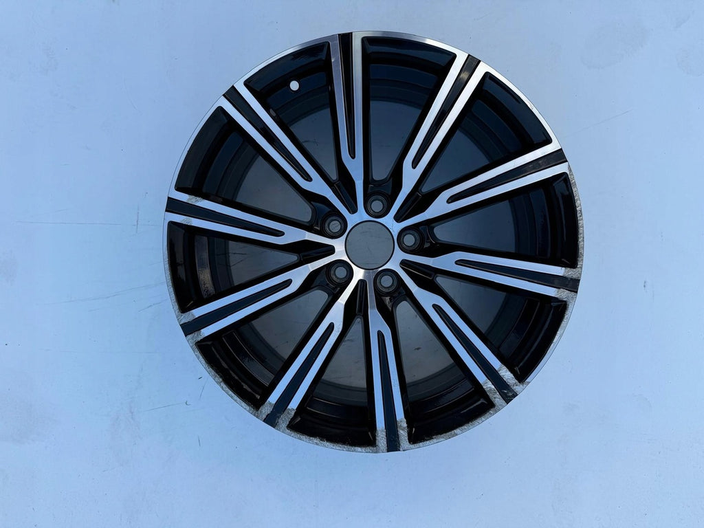 1x Alufelge 19 Zoll 7.5" 5x108 50 5ET Glanz Schwarz 31423852 Volvo Xc60