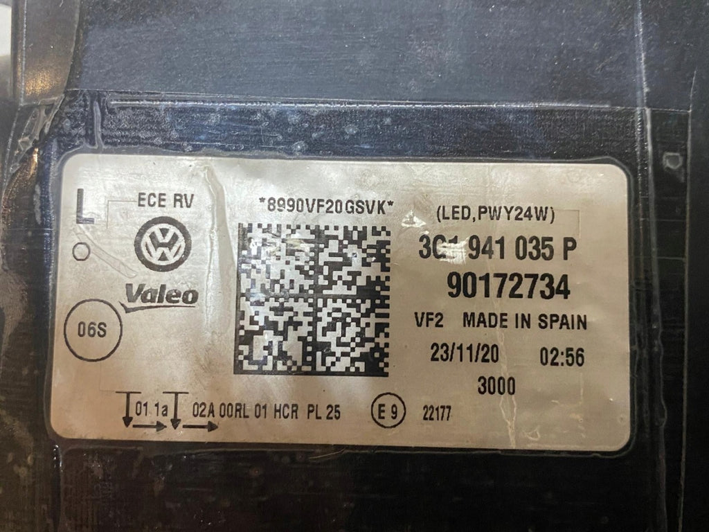 Frontscheinwerfer VW Passat B8 3G1941035P Full LED Links Scheinwerfer Headlight SCH8530394556vo