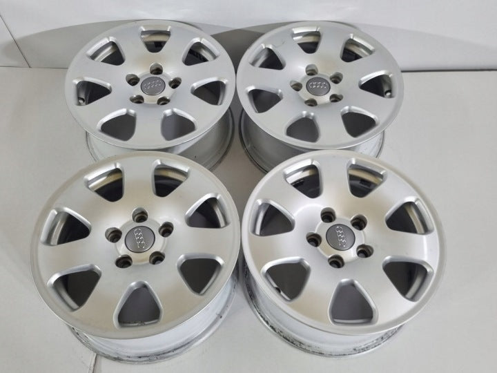4x Alufelge 15 Zoll 7.0" 5x112 39ET Glanz Silber 8E0601025 Audi Rim Wheel FEL4700186614po