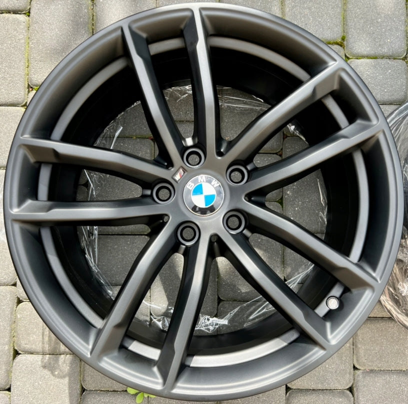 4x Alufelge 18 Zoll 8.0" 5x112 30ET Glanz Graphit 7855081 BMW G31 G30 Rim Wheel FEL8447685541vj