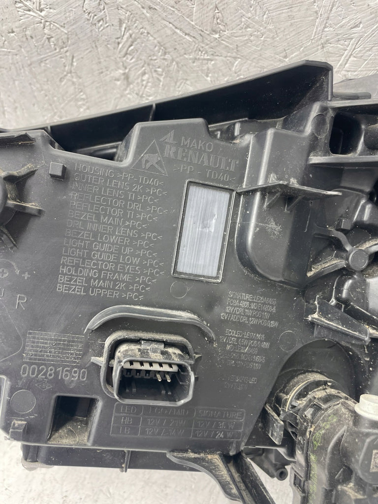 Frontscheinwerfer Renault Clio I 5 260100902R Rechts Scheinwerfer Headlight SCH4579682996rd