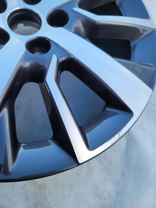 1x Alufelge 17 Zoll 7.0" 5x114.3 46ET Glanz Graphit 9806454377 Mg Proace Verso FEL3549358616xt