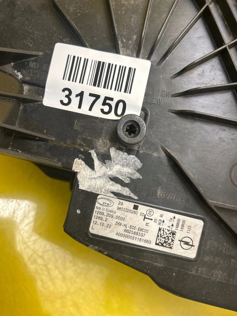Frontscheinwerfer Opel Astra L 9850326280 LED Links Scheinwerfer Headlight SCH5468273426dv