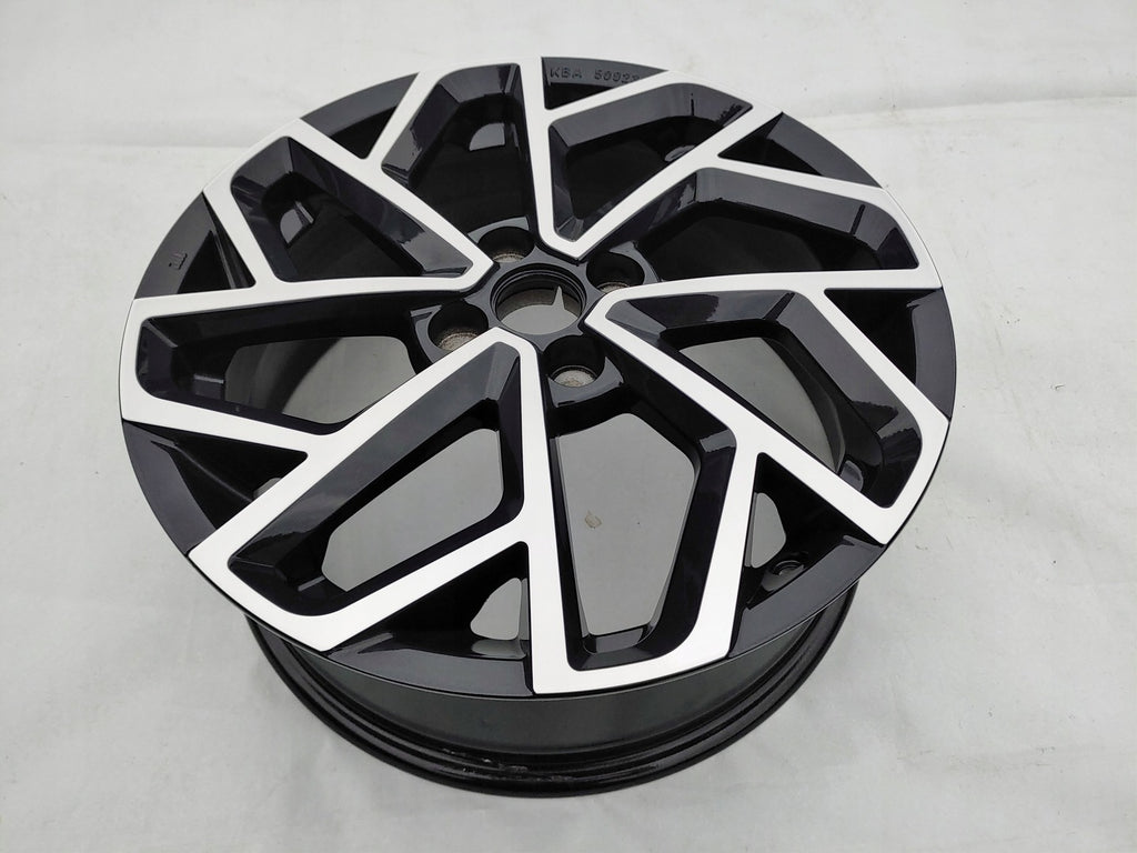 1x Alufelge 17 Zoll 6.5" 4x100 50ET Glanz Graphit KE409-5F210 Nissan Micra K14