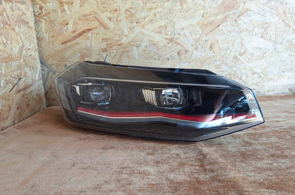 Frontscheinwerfer VW Polo 2G1941036G LED Rechts Scheinwerfer Headlight SCH7578400527fp
