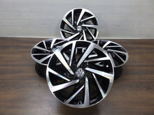 Laden Sie das Bild in den Galerie-Viewer, 4x Alufelge 16 Zoll 6.5" 5x112 46ET Glanz Schwarz 5G0601025DM VW Golf Vii FEL9903894248ns