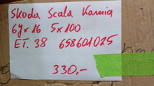 Laden Sie das Bild in den Galerie-Viewer, 1x Alufelge 16 Zoll 5x100 658601025 Skoda Scala Kamiq Rim Wheel FEL9019108009ry
